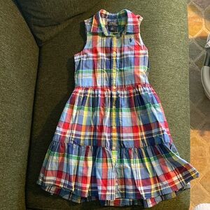 Polo - Ralph Lauren - Girls plaid dress